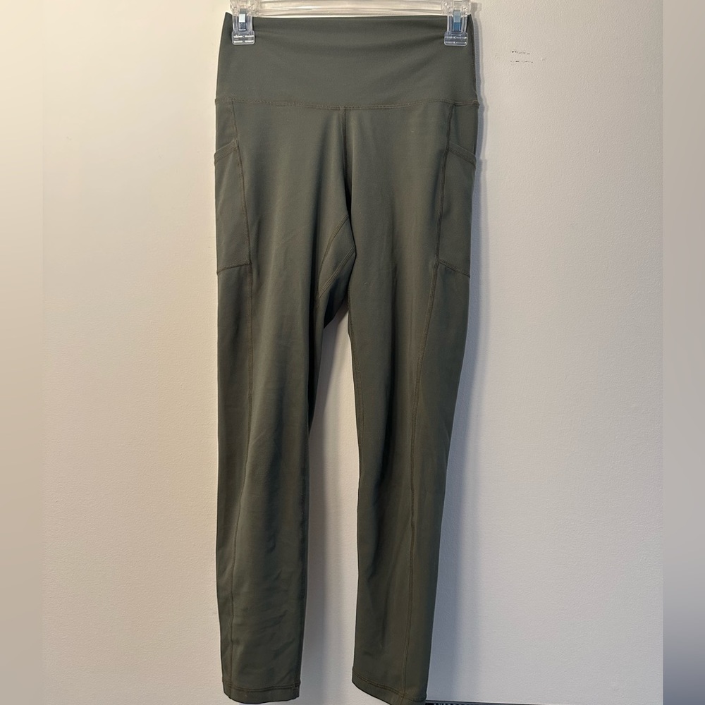 army green leggings